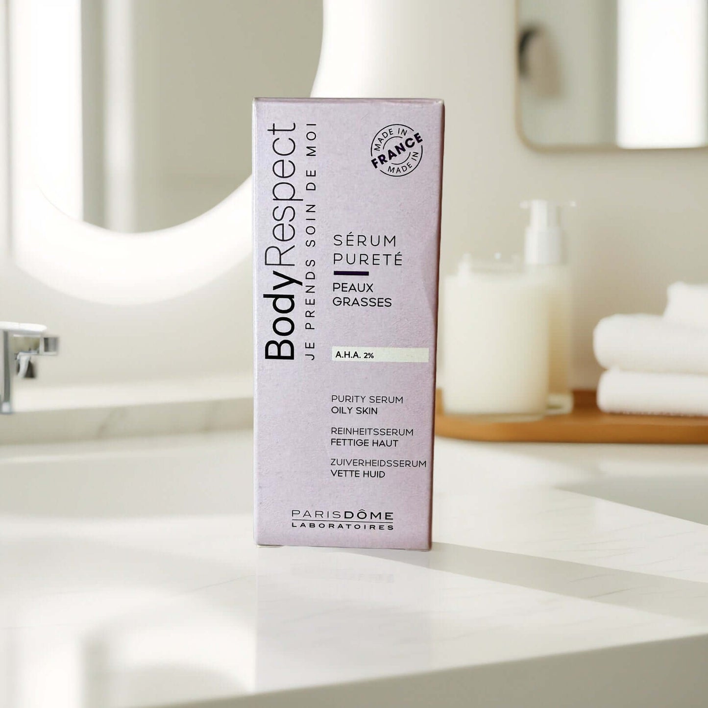 Body Respect AHA 2% Purity Serum for oily skin, 1oz.