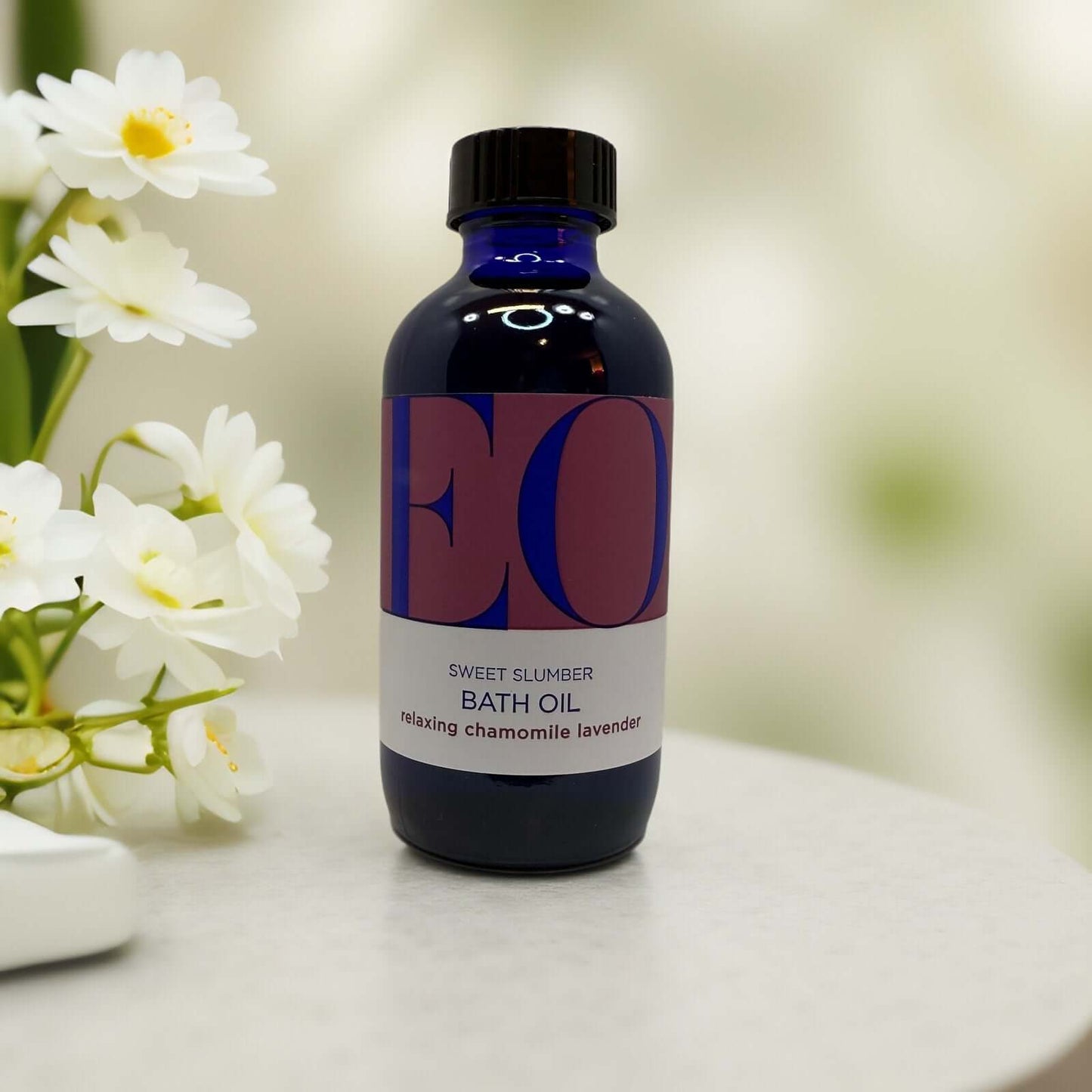 Sweet Slumber Bath Oil by EO with chamomile and lavender