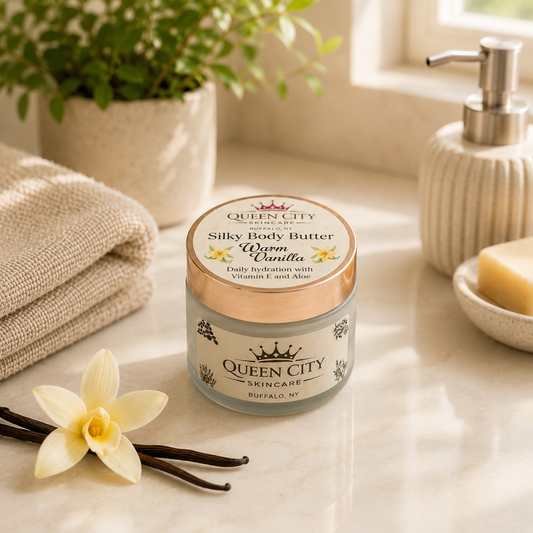 Warm Vanilla Body Butter from Queen City Skincare