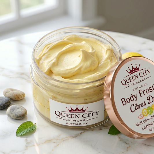 Post-Shower Hydration | Citrus Drop Body Frosting by Queen City Skincare
