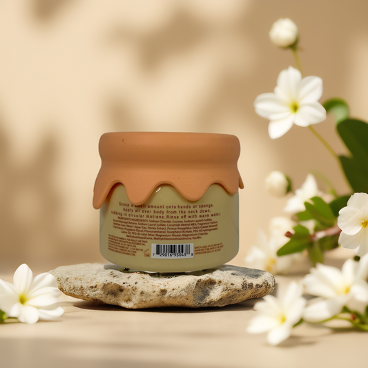 Nourishing Glow | Honey Almond Body Scrub from Body Prescriptions – 21.2 fl oz