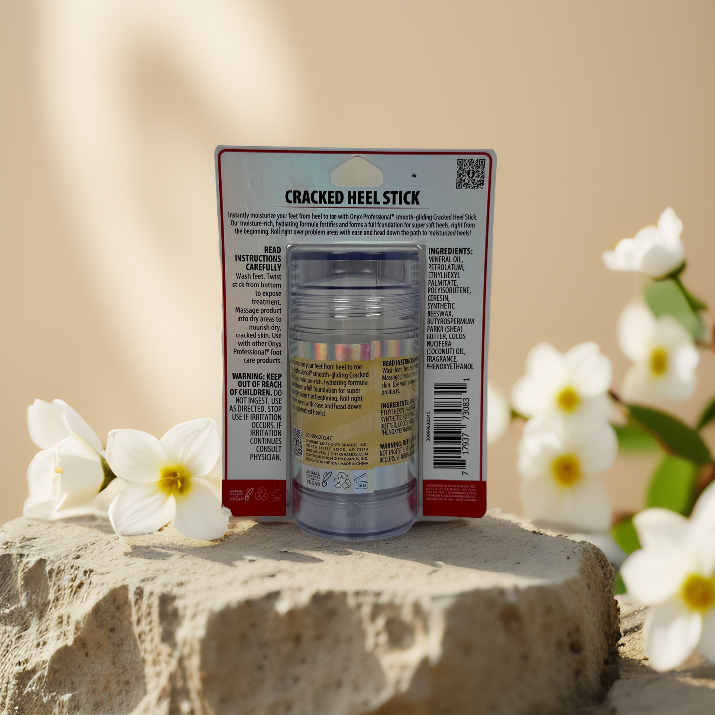 Smooth Citrus Repair | Cracked Heel Stick from Onyx Professional – 2.46 oz