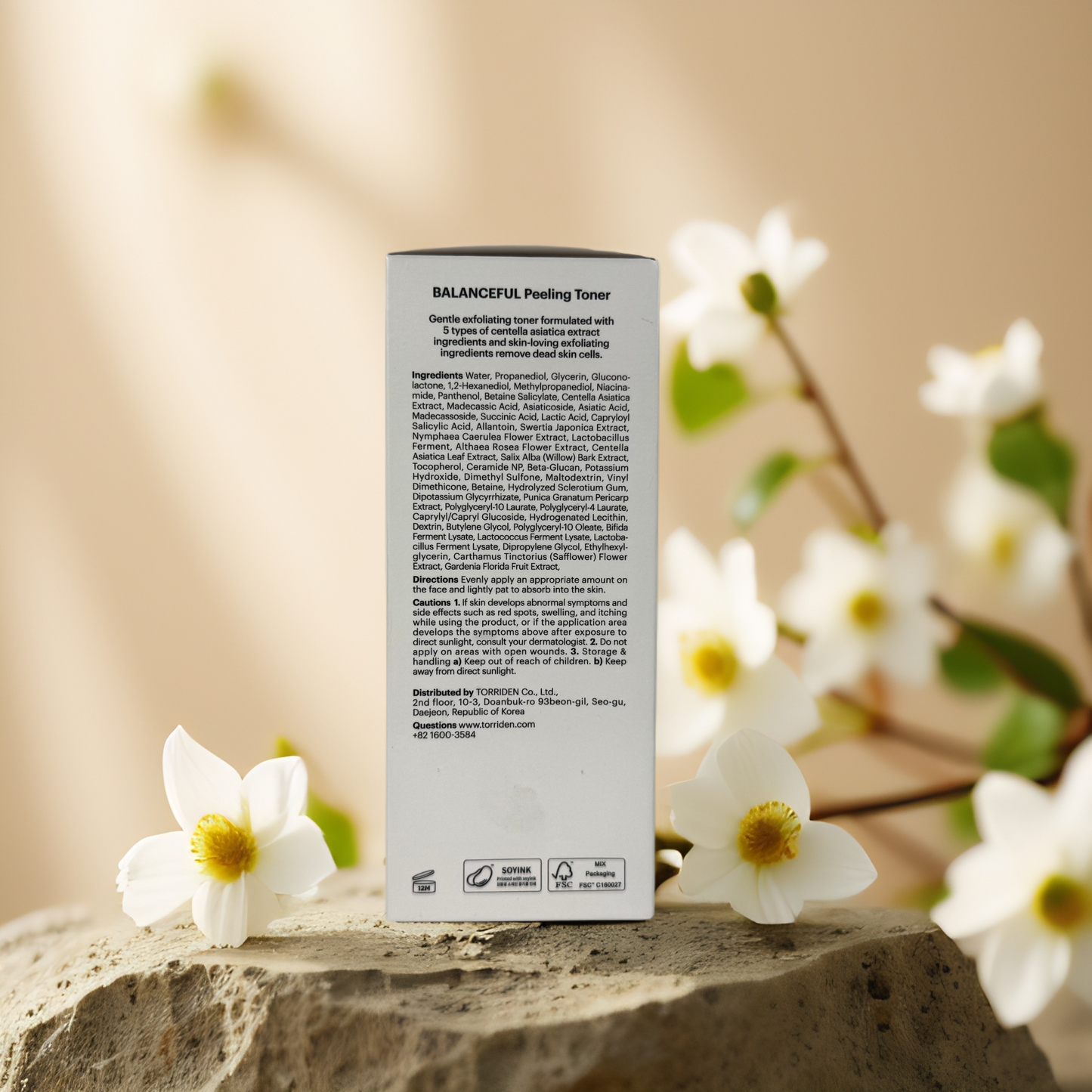 Gentle Renewal | Balanceful Peeling Toner by Torriden – 8.45 fl oz