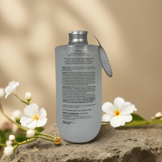 Glowing Hydration | Rice Niacinamide Toner by Glamfox – 16.9 fl oz