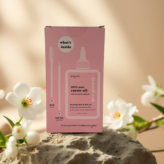 Strengthening Growth Boost | 100% Pure Castor Oil by SpaLife – 1 fl oz