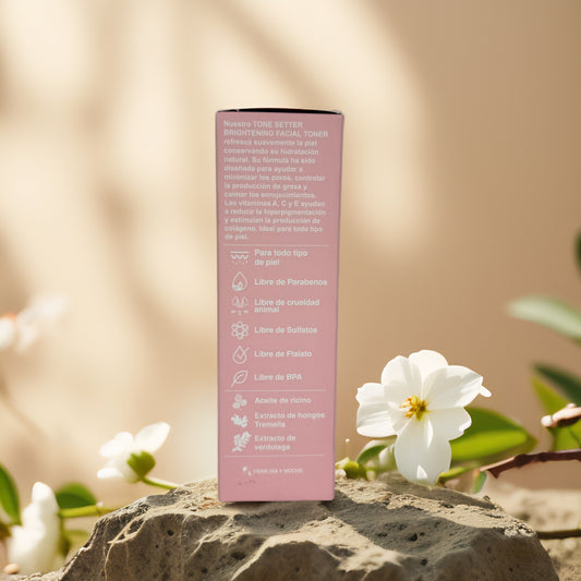 Brightens & Preps | Skin Tone Setter Facial Toner by Beauty Solutions – 5 fl oz