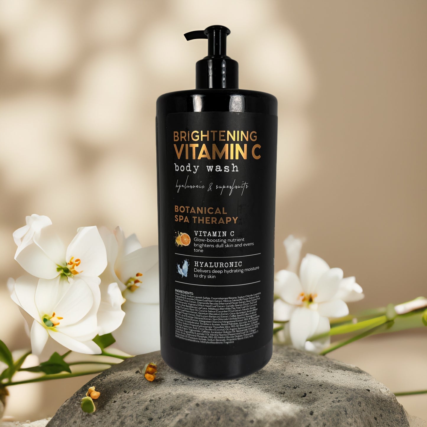 Brightens & Hydrates | Vitamin C Body Wash by Beauty Therapy – 32 fl oz