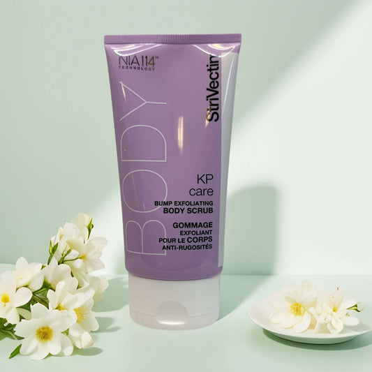 StriVectin KP Scrub for smooth, refined body skin care.