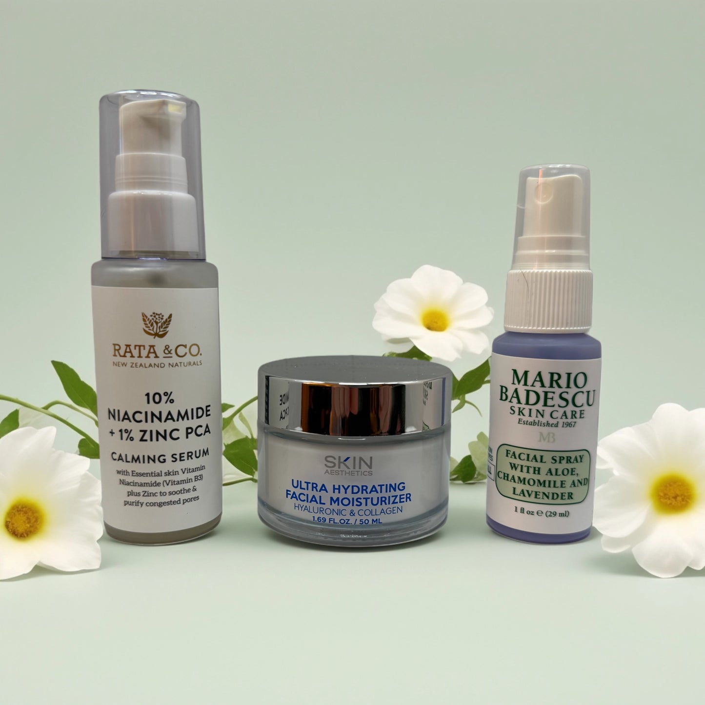 Treat Yo - Self: Ultimate Anti - aging Renew Package – Lavender & Chamomile Self - Care Gift Box - Queen City Skincare