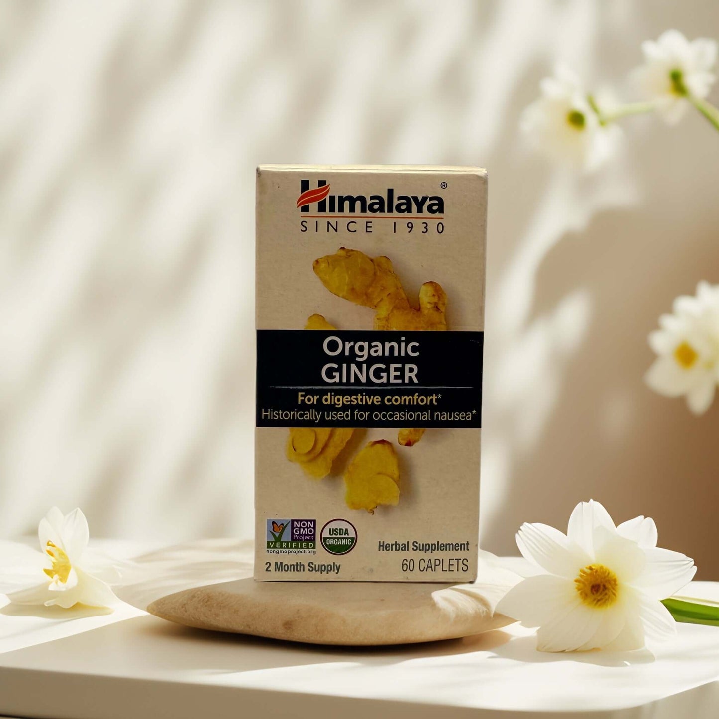Himalaya Organic Ginger Supplement for digestive comfort.