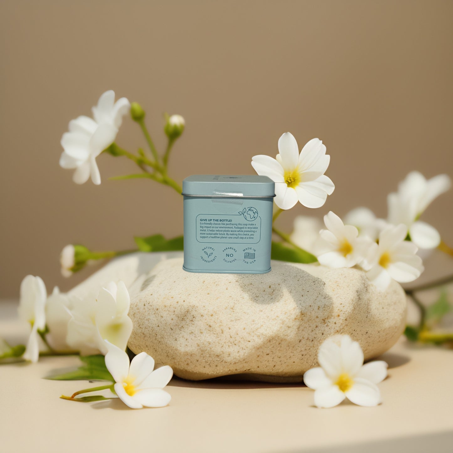 Refreshing Cleanse | Eucalyptus Mint Exfoliating Bar Soap Set by Olivia Care – 5 oz x 2