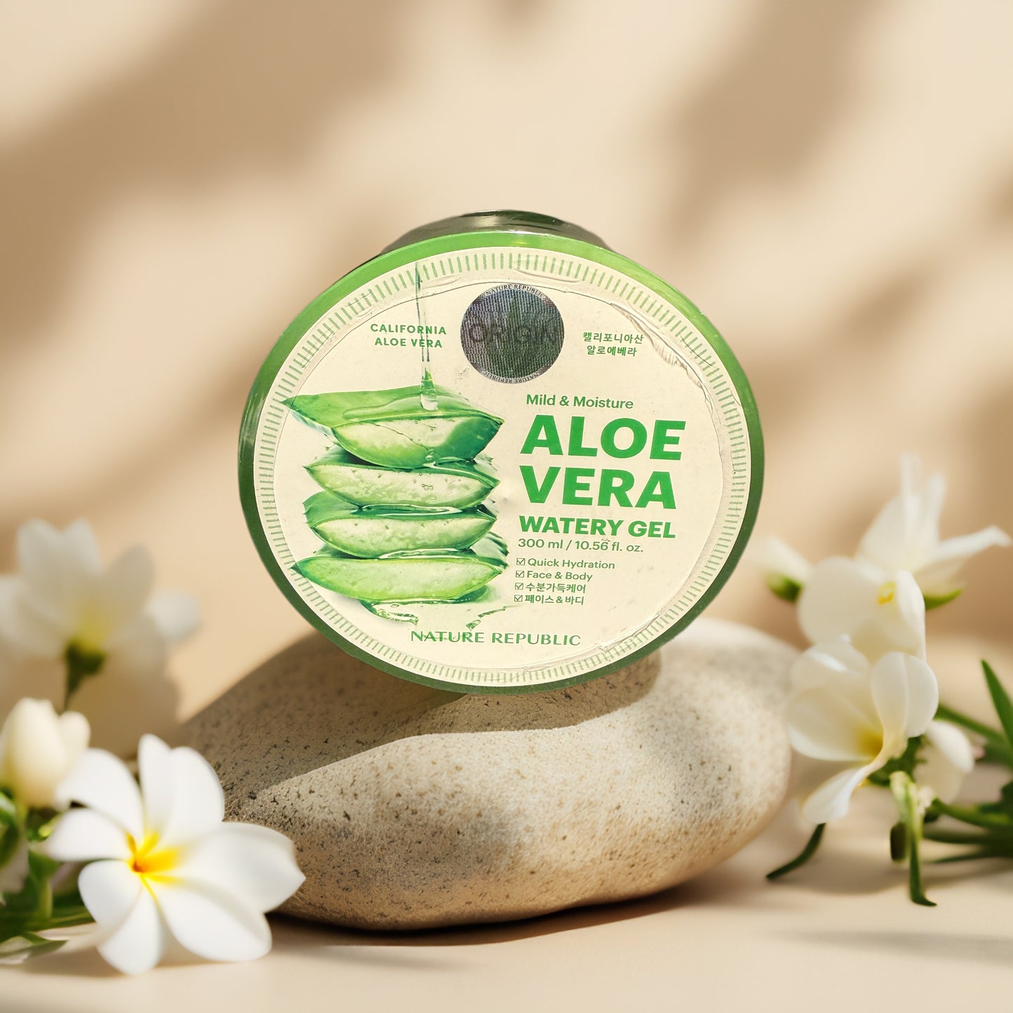 Cooling Hydration | Aloe Vera Watery Gel by Nature Republic – 10.6 fl oz