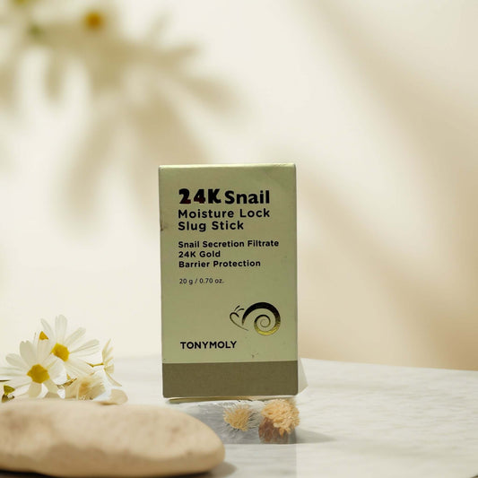 Lock In Glow & Hydration | 24K Snail Moisturizing Stick by TONYMOLY