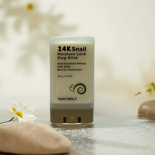 Lock In Glow & Hydration | 24K Snail Moisturizing Stick by TONYMOLY