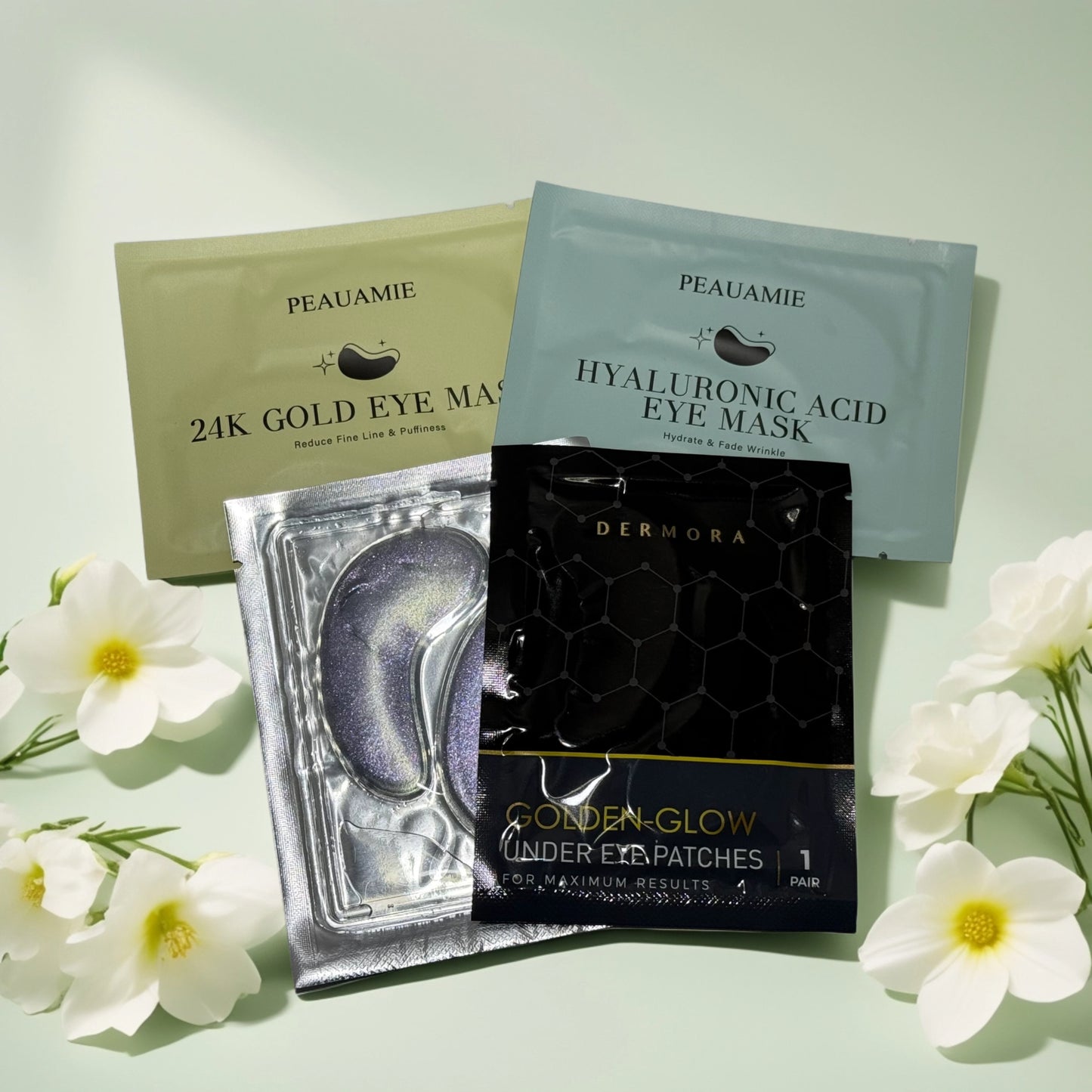 Reduce Puffiness and Dark Circles | Under-Eye Jelly Masks - Single Use