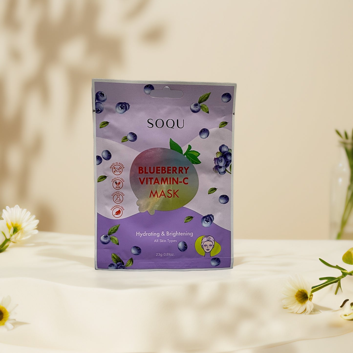Hydrate & Nourish | Assorted Sheet Masks from SOQU - Single Use