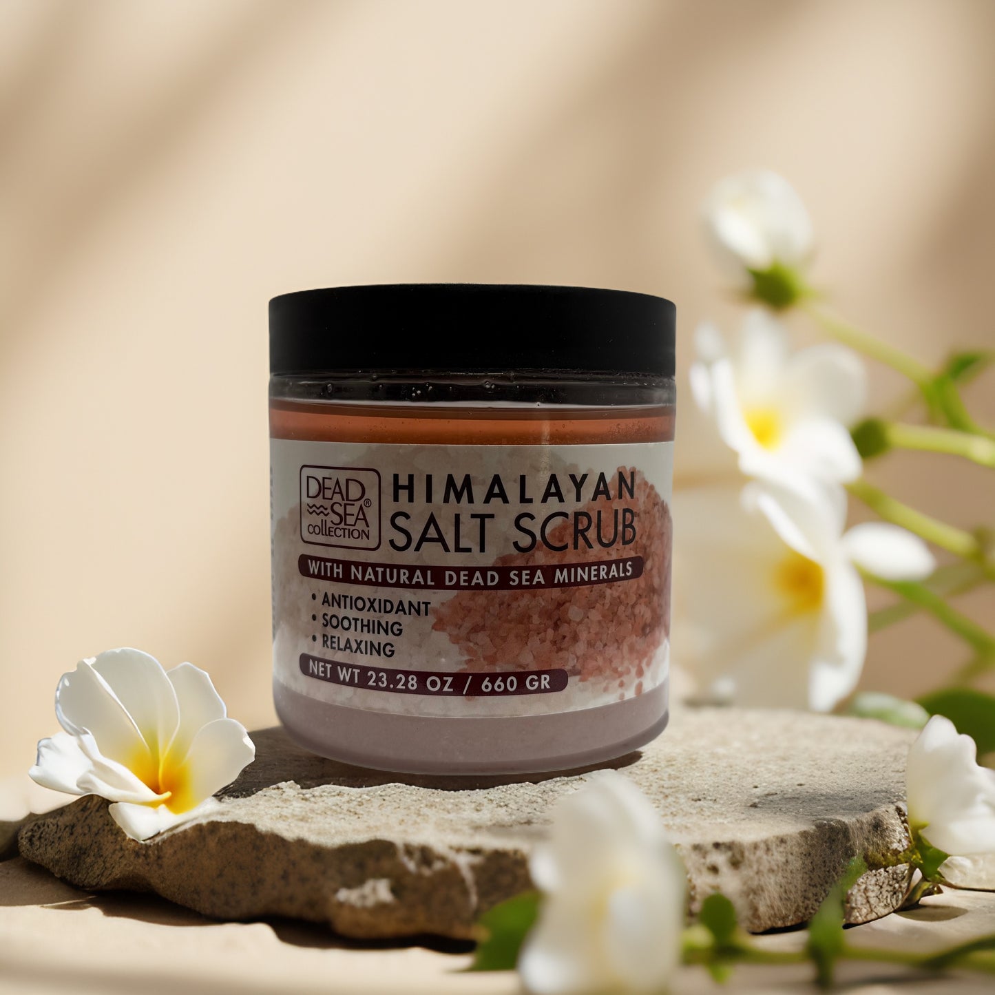 Detoxifying Body Care | Himalayan Salt Scrub from Dead Sea Collection – 23.3 fl oz
