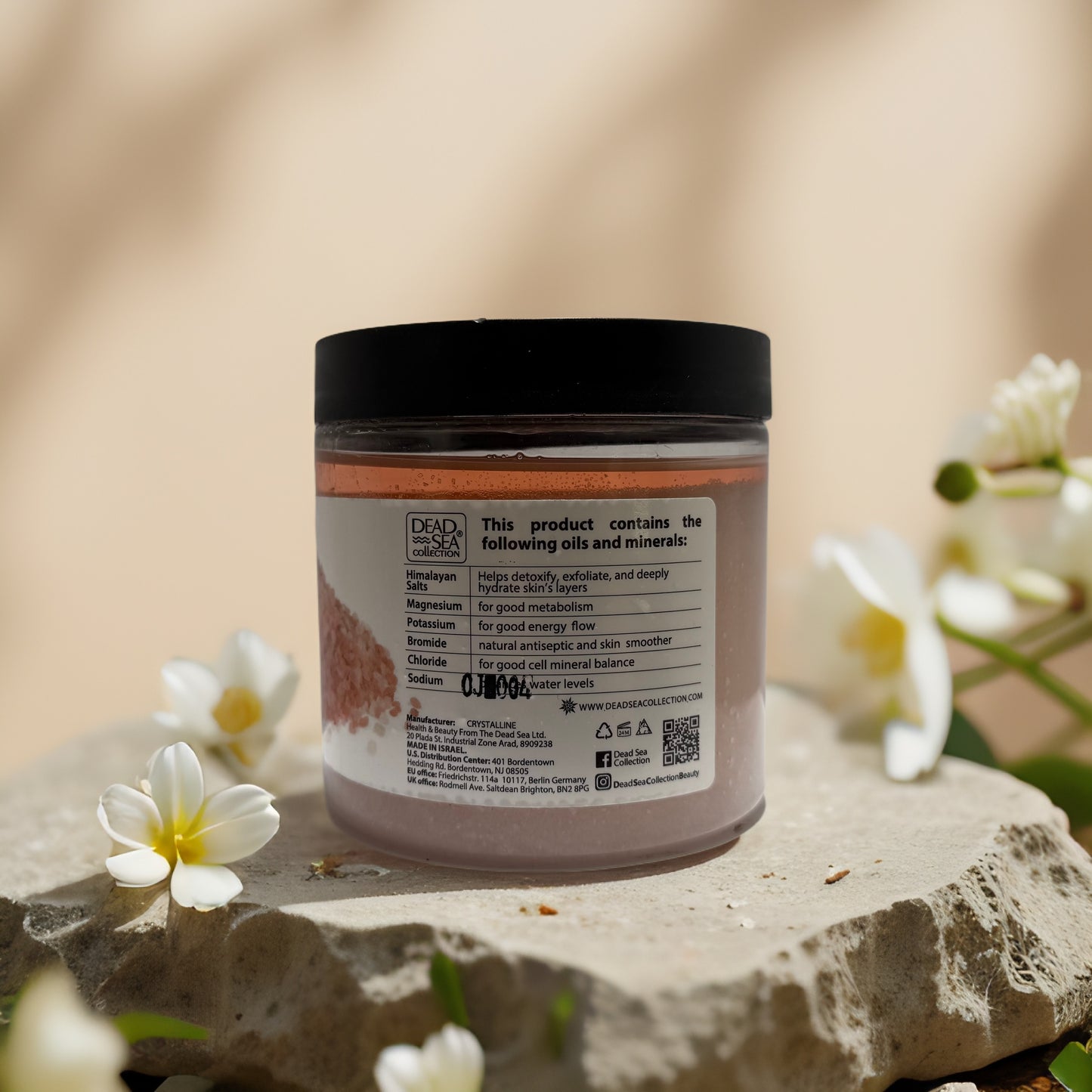 Detoxifying Body Care | Himalayan Salt Scrub from Dead Sea Collection – 23.3 fl oz