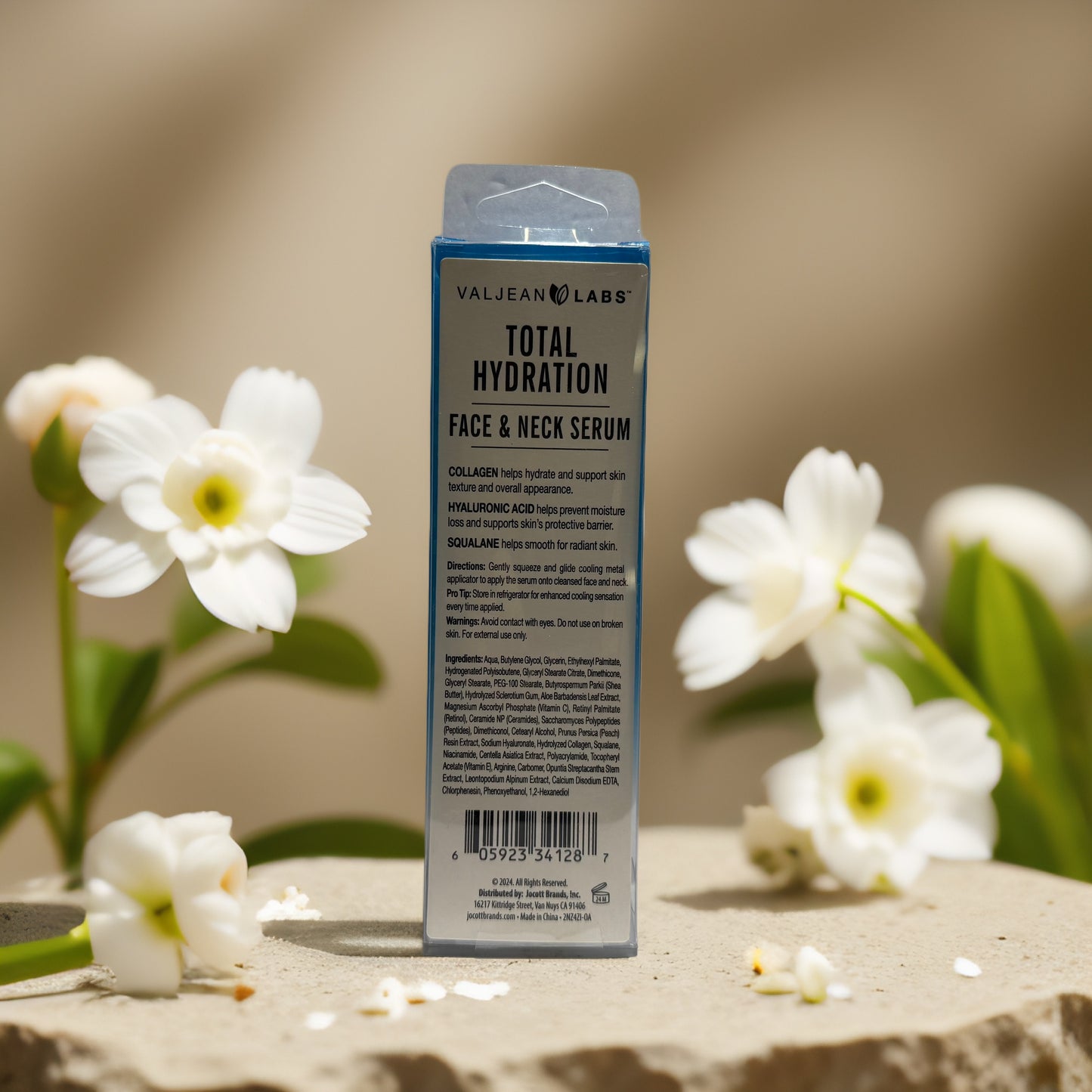 Deep Hydration | Face & Neck Serum from Valjean Labs – 1.7 fl oz