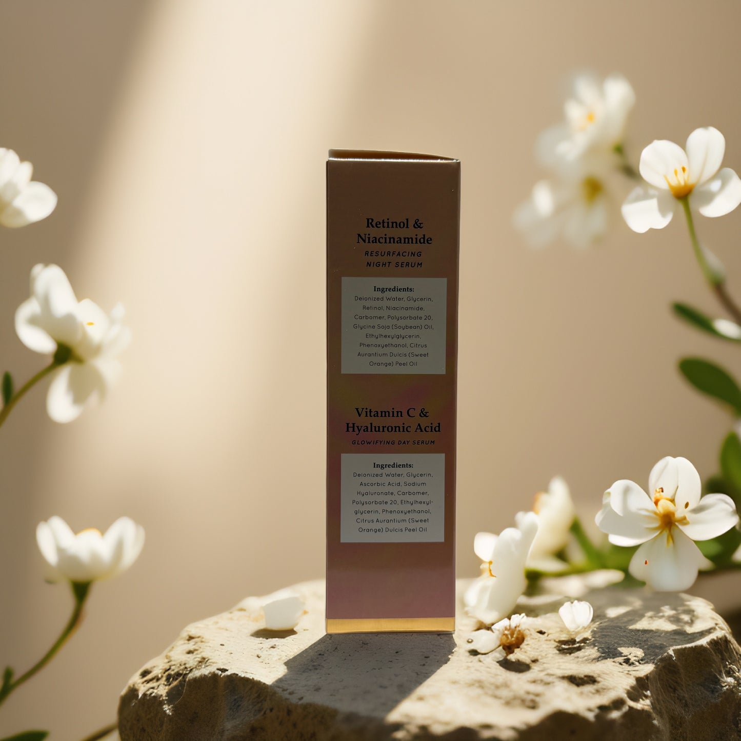 24-Hour Glow & Repair | Day & Night Serum Duo by Beauté de Provence – 2x1.0 fl oz