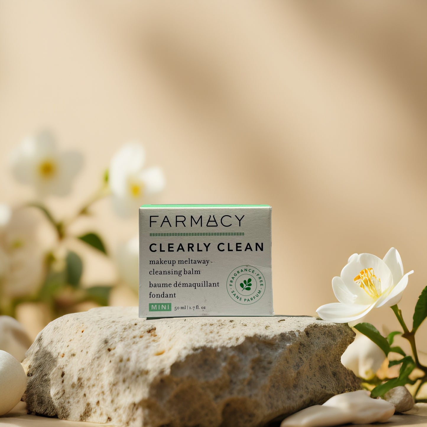 Fragrance-Free & Purifying | Clearly Clean Cleansing Balm by Farmacy – 1.7 fl oz