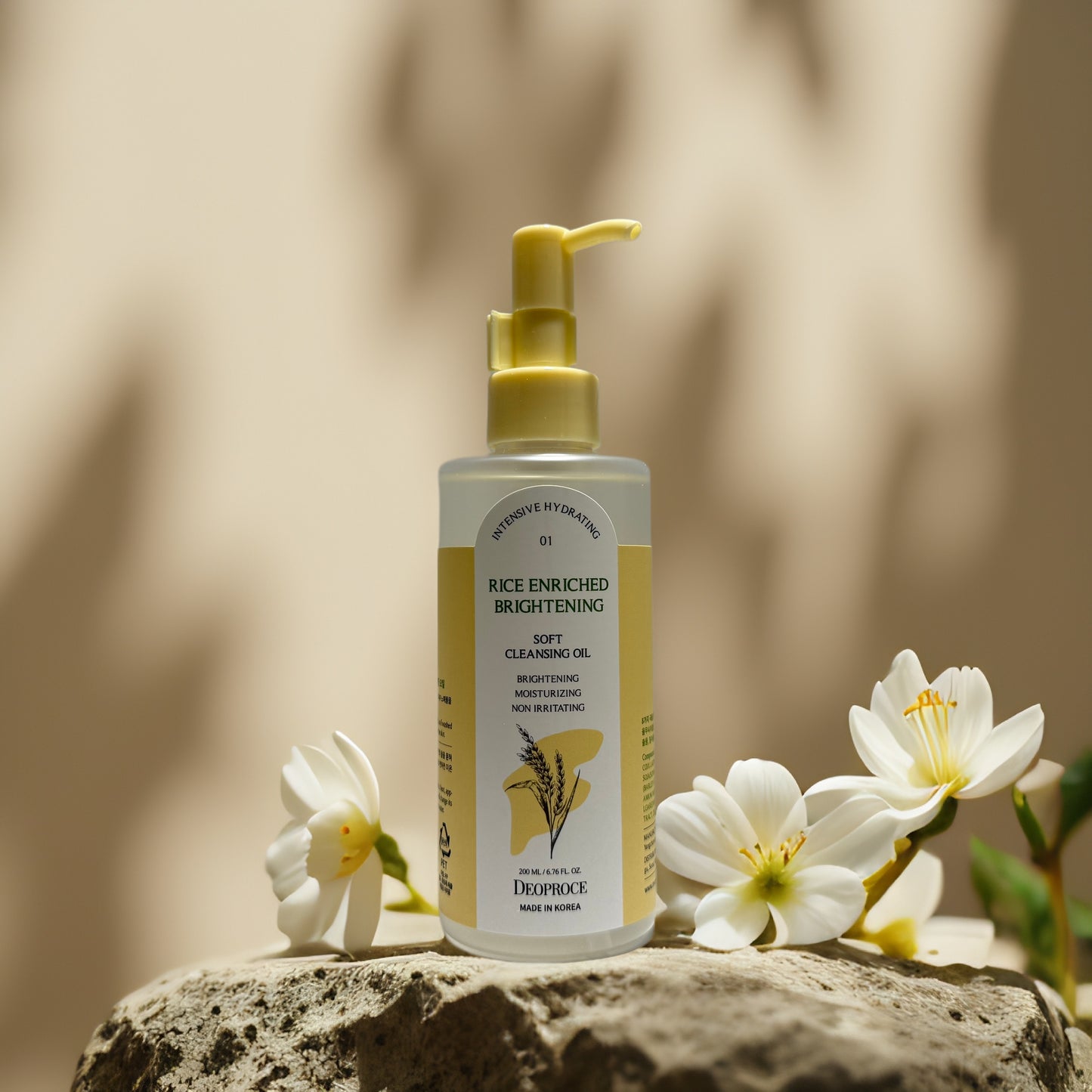 Hydrating & Brightening | Rice Enriched Cleansing Oil from Deoproce – 6.8 fl oz