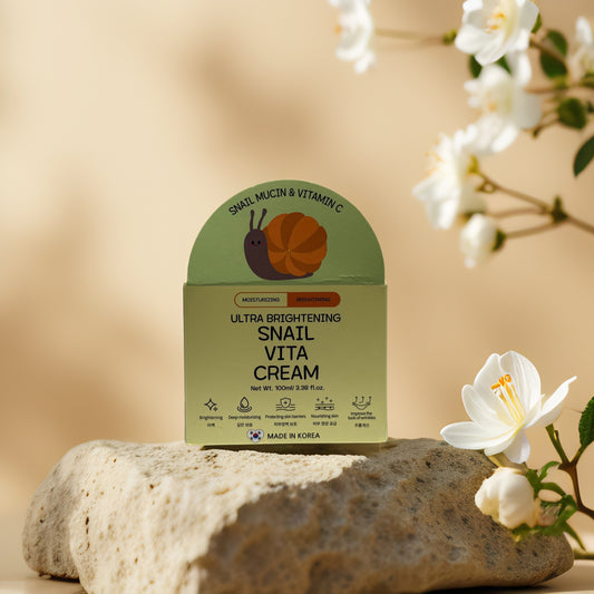 Brightening & Barrier Support | Snail Vita Cream from Bonnyhill – 3.4 fl oz