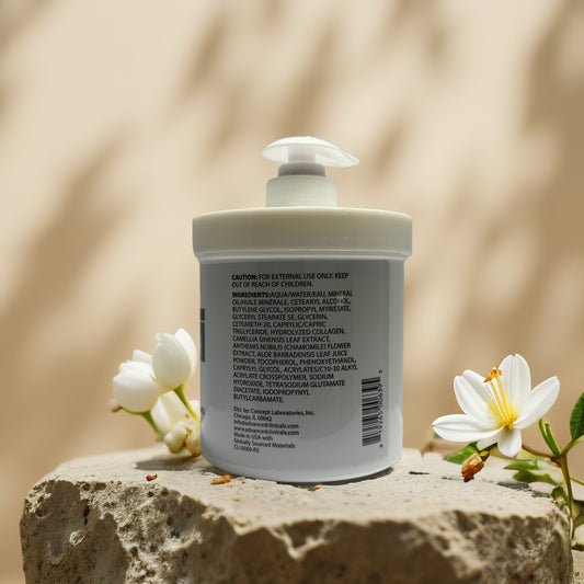 Firming & Toning | Collagen Skin Rescue Cream by Advanced Clinicals – 16 oz