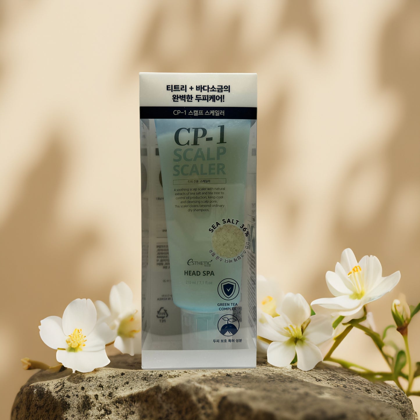 Clarifying Scalp Detox | CP-1 Head Spa Scalp Scaler with Sea Salt – 7.1 fl oz