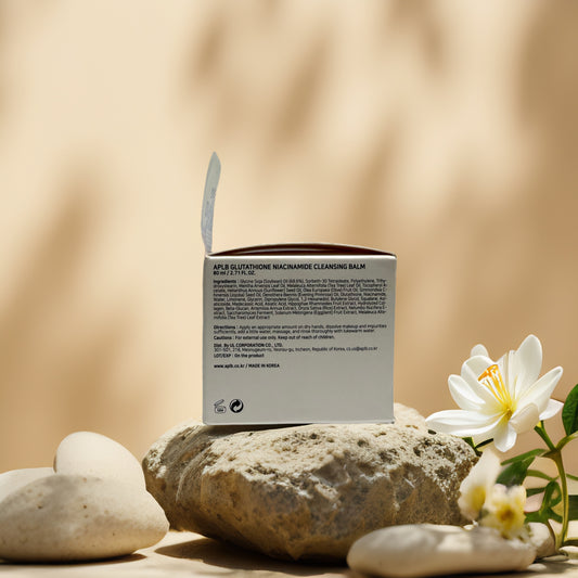 Brightening & Calming | Glutathione Niacinamide Cleansing Balm by APLB – 2.7 fl oz
