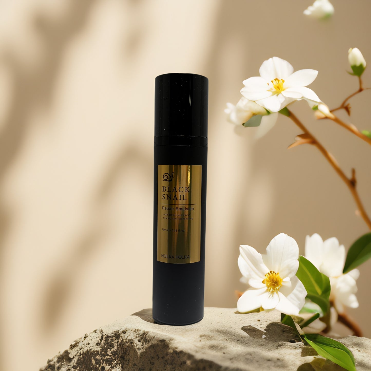 Firming + Rejuvenation | Black Snail Emulsion by Holika Holika – 3.38 fl oz