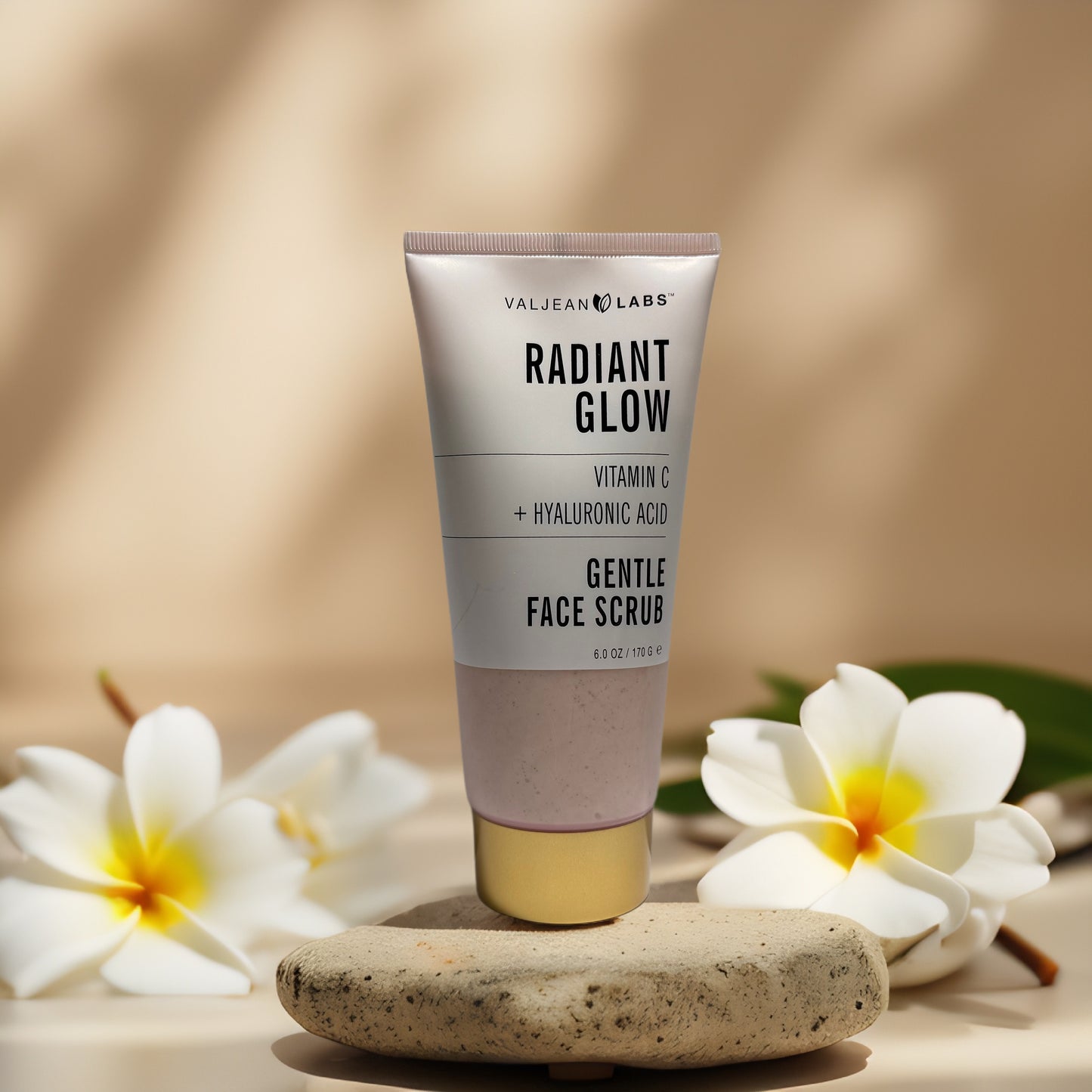 Radiance-Boosting Polish | Gentle Face Scrub by Valjean Labs – 6.0 fl oz