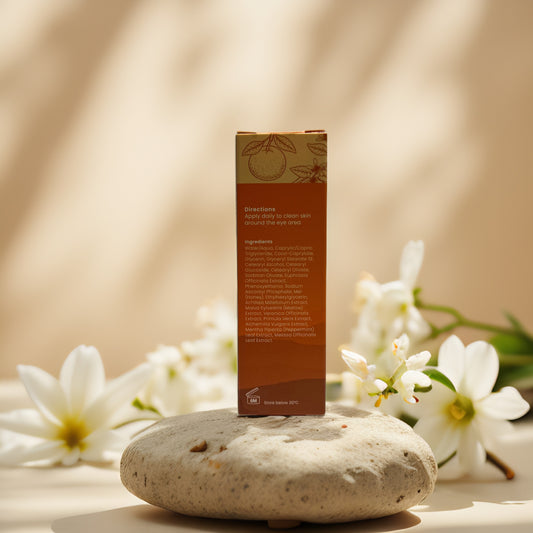 Brightening Under-Eye Care | Vitamin C & Manuka Honey Eye Cream by Manuka Lane – 1.0 fl oz