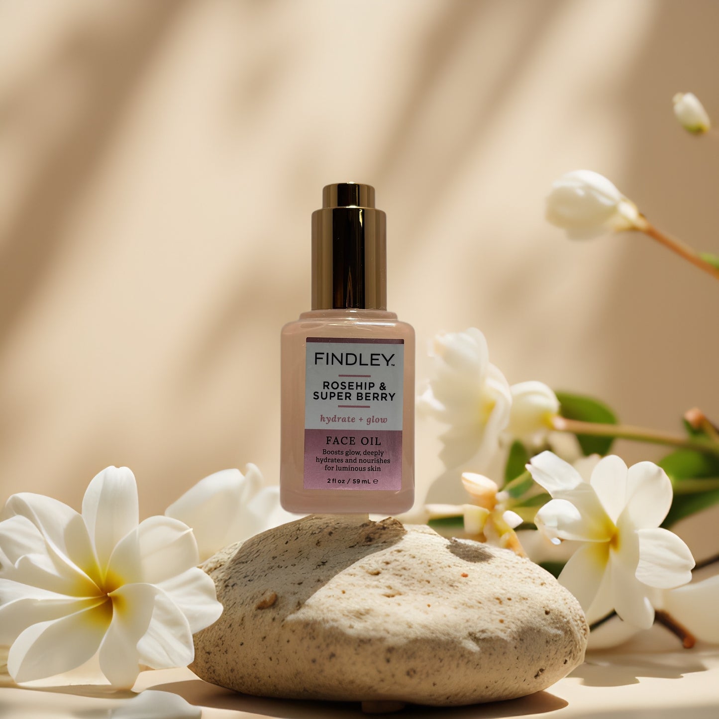 Hydration + Glow | Rosehip & Super Berry Face Oil by Findley – 2 fl oz
