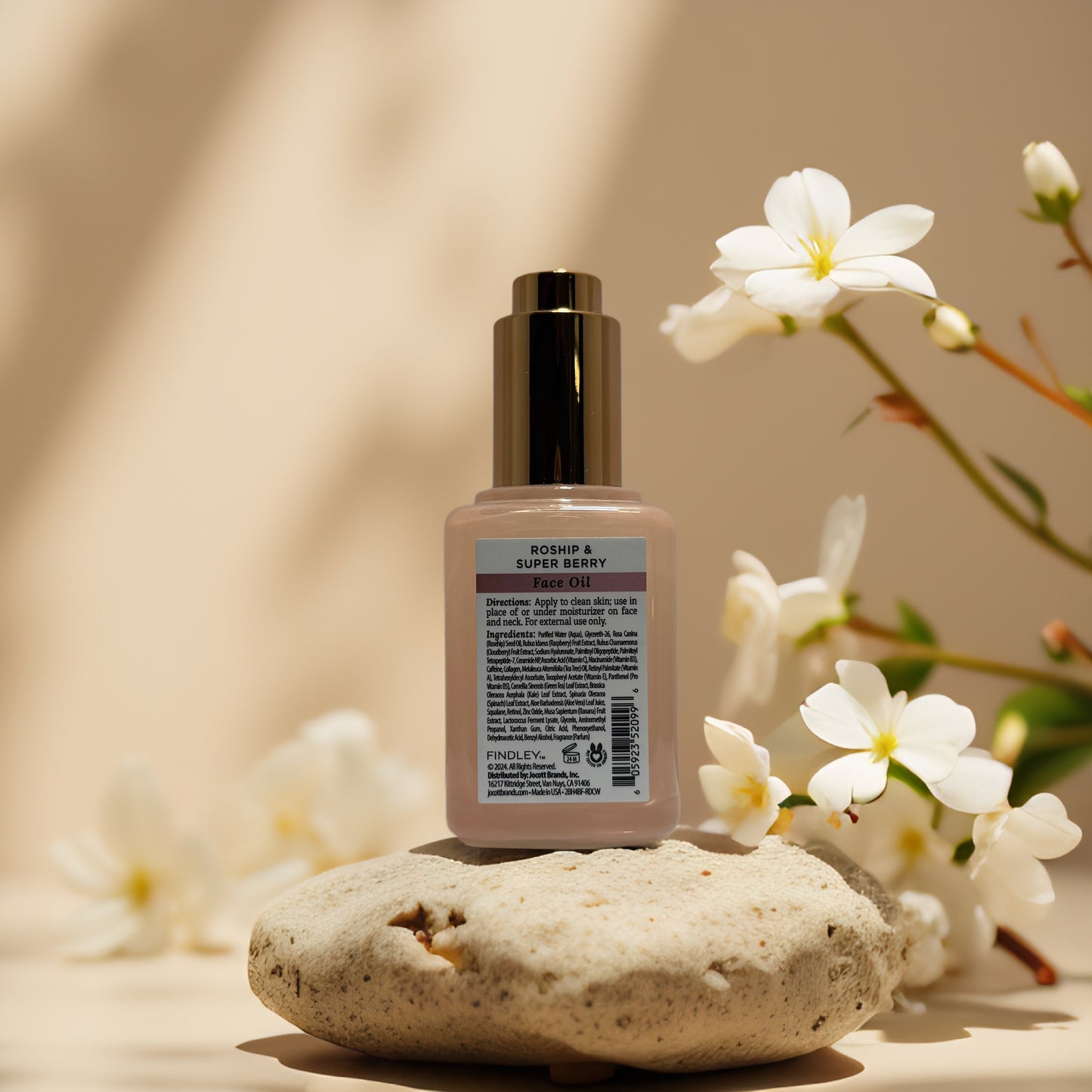 Hydration + Glow | Rosehip & Super Berry Face Oil by Findley – 2 fl oz
