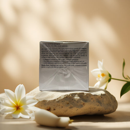 Firming + Radiance | Collagen 24K Night Cream from Delfanti Milano – 1.7 fl oz