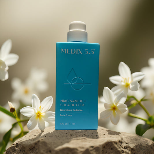Nourishing Radiance | Niacinamide + Shea Butter Body Cream by Medix 5.5 – 15 fl oz