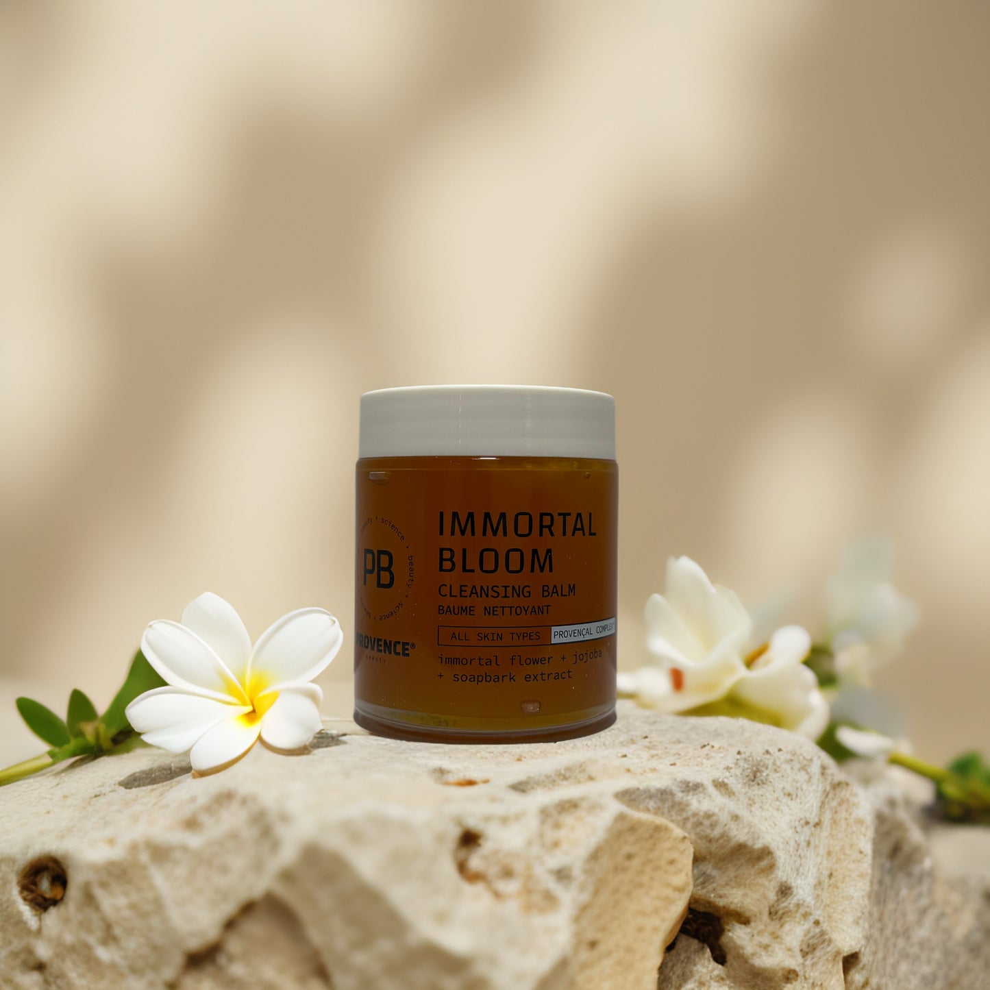 Gentle + Nourishing Cleanse | Immortal Bloom Cleansing Balm by Provence – 4.0 fl oz