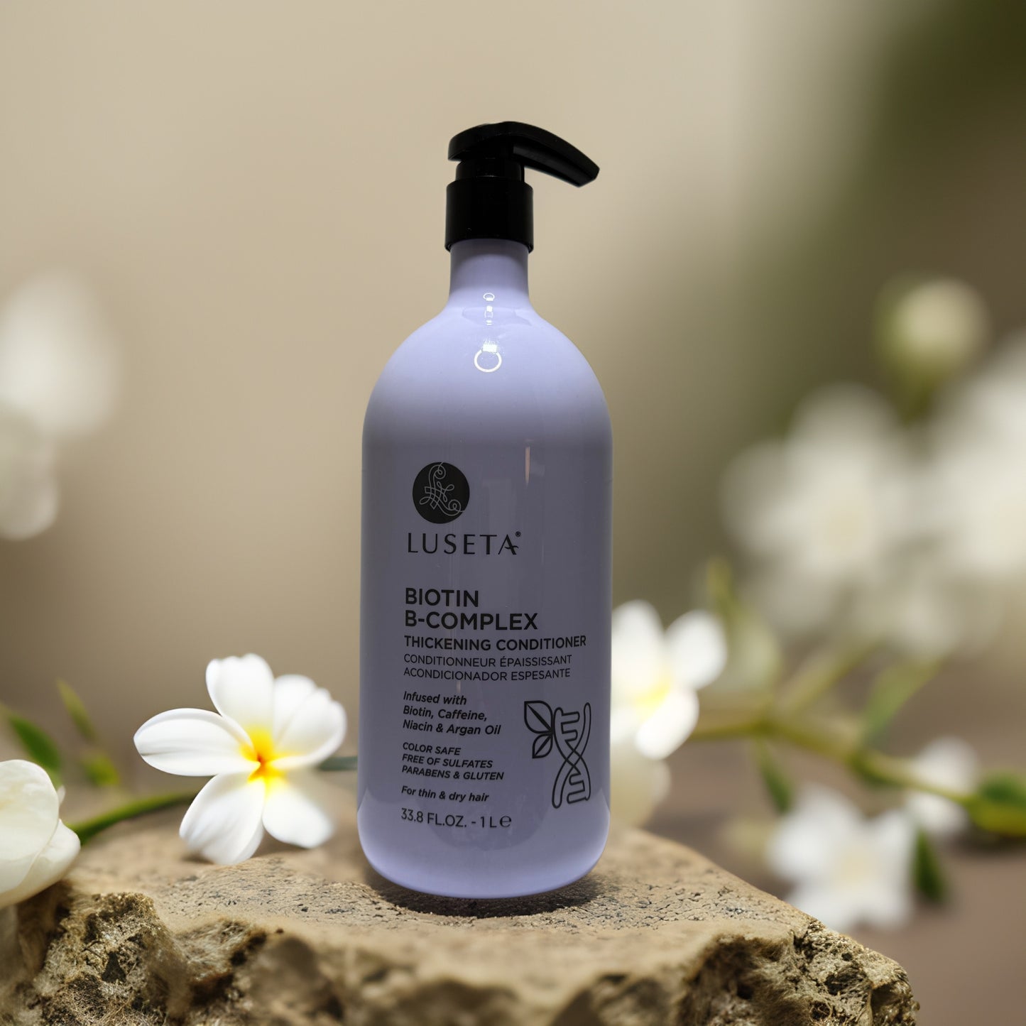 Fuller Hair Fast | Biotin B-Complex Conditioner by Luseta – 33.8 fl oz