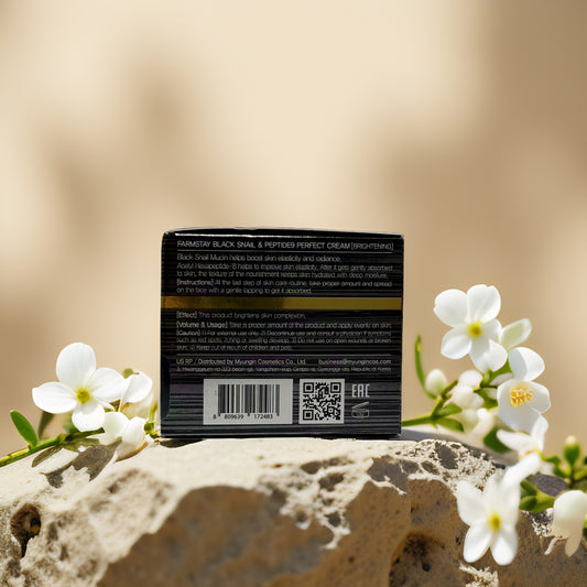 Deep Nourishment + Brightening | Snail & Peptide Cream by Farmstay – 1.9 fl oz