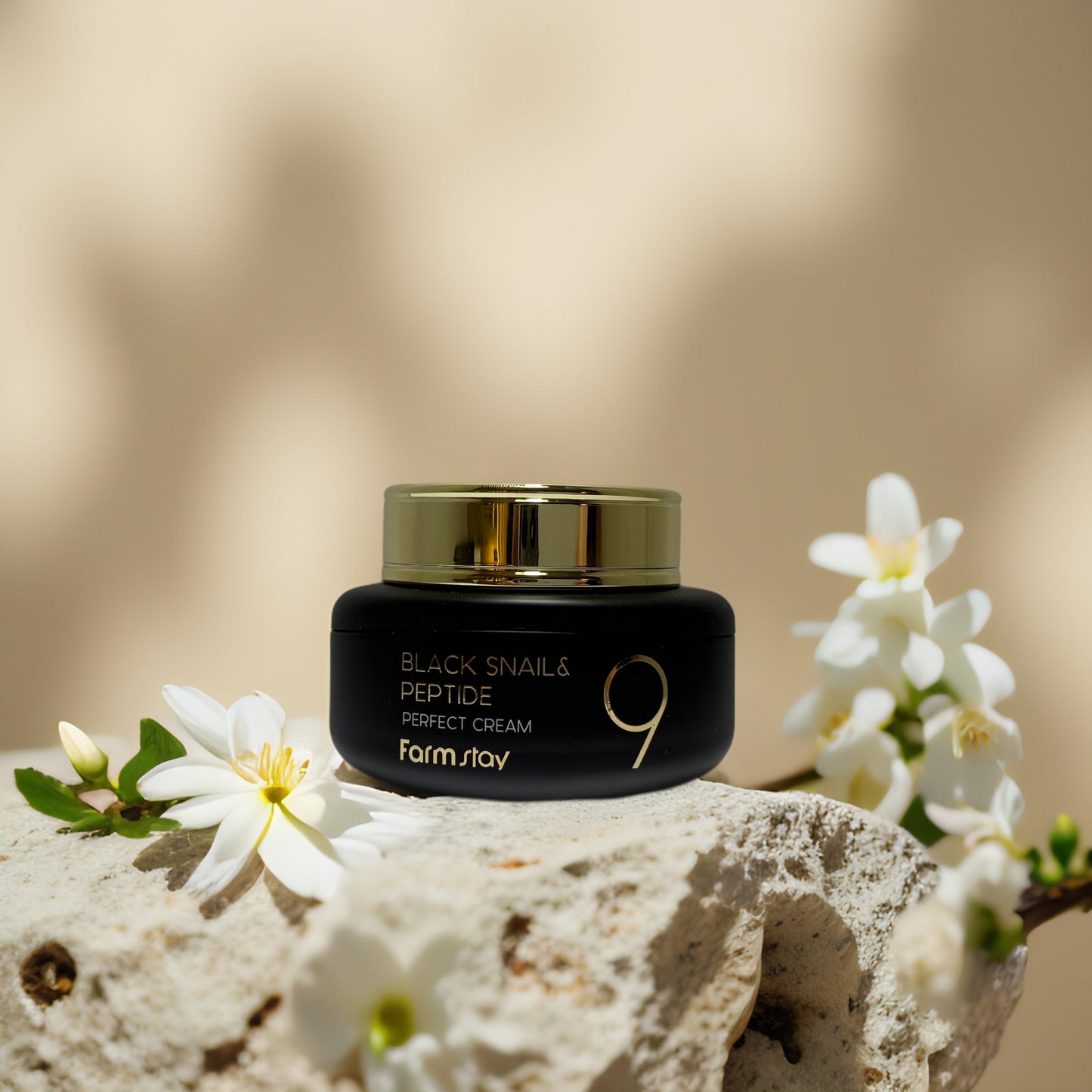 Deep Nourishment + Brightening | Snail & Peptide Cream by Farmstay – 1.9 fl oz