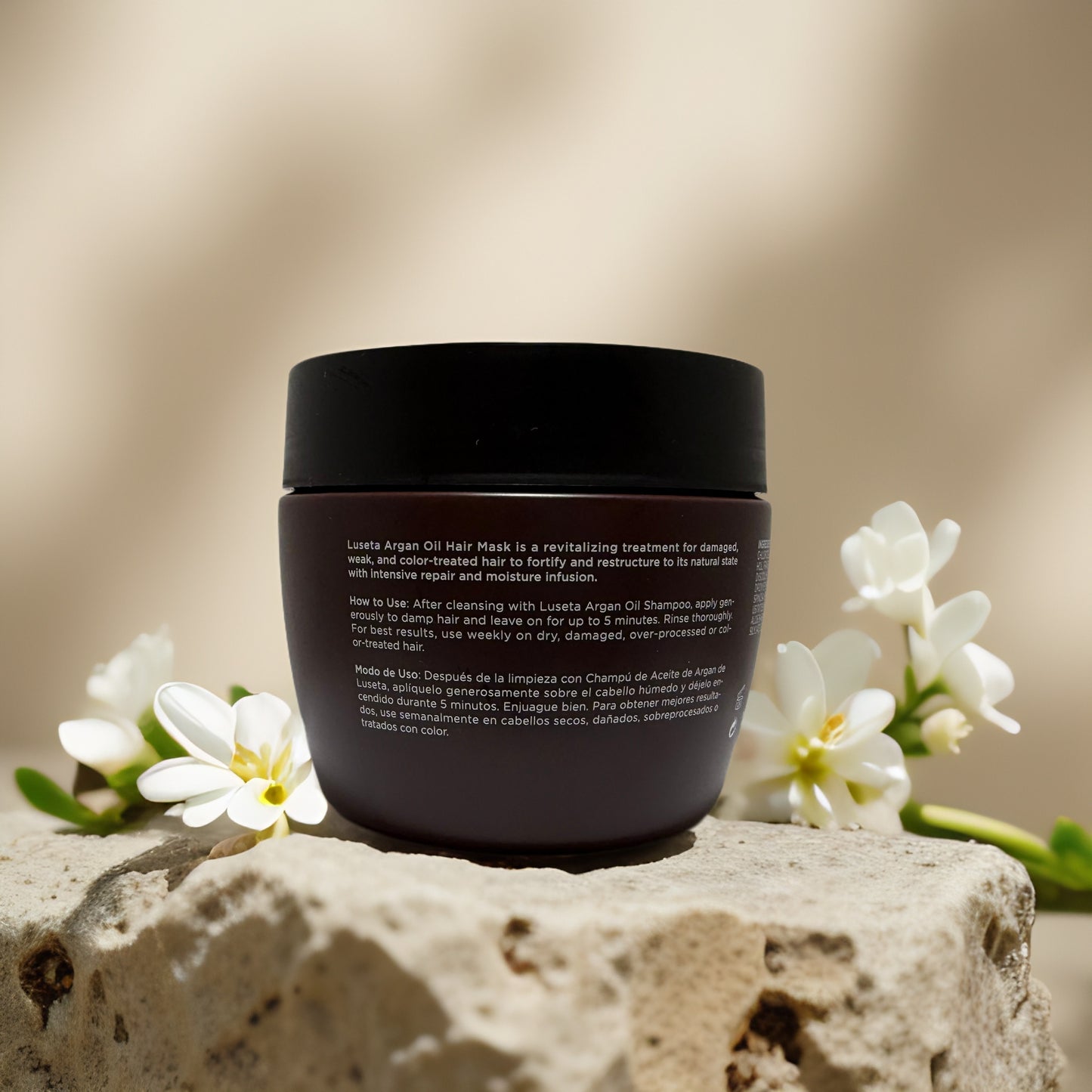 Repair & Moisture Boost | Argan Oil Hair Mask by Luseta – 16.9 fl oz