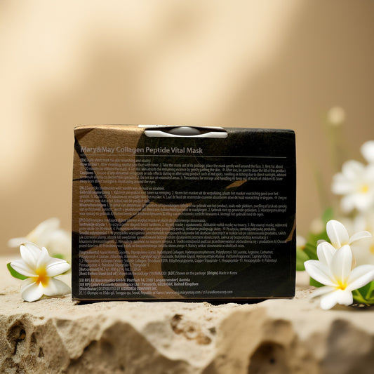 Youthful Glow | Collagen Peptide Vital Mask from Mary & May – 14.1 oz