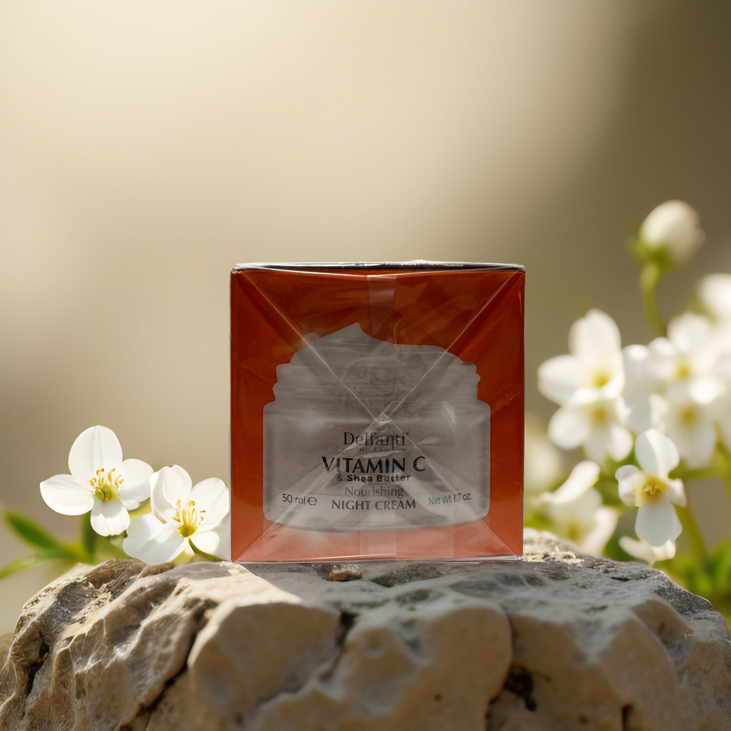 Overnight Renewal | Vitamin C Night Cream by Delfanti Milano – 1.7 fl oz