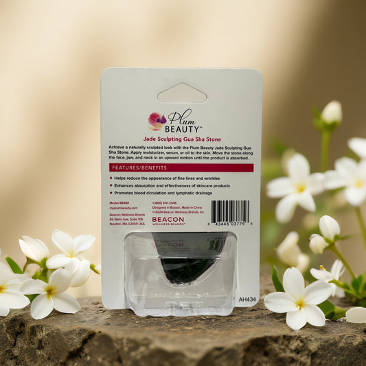 Lift & Sculpt | Jade Gua Sha Stone by Plum Beauty