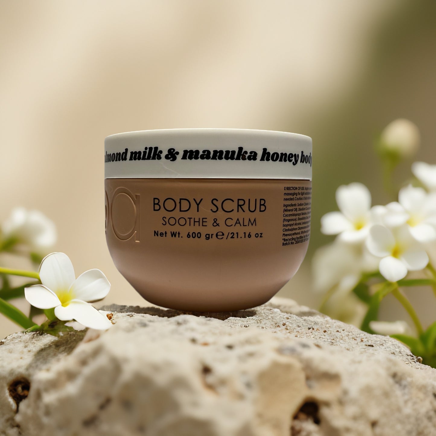 Soothing Exfoliation | Almond & Honey Body Scrub by Ciraa – 21.2 oz
