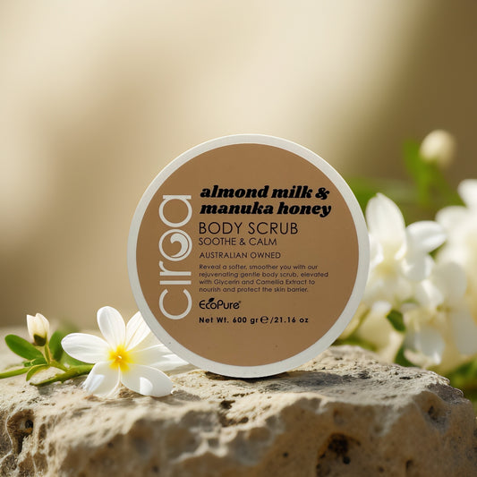 Soothing Exfoliation | Almond & Honey Body Scrub by Ciraa – 21.2 oz