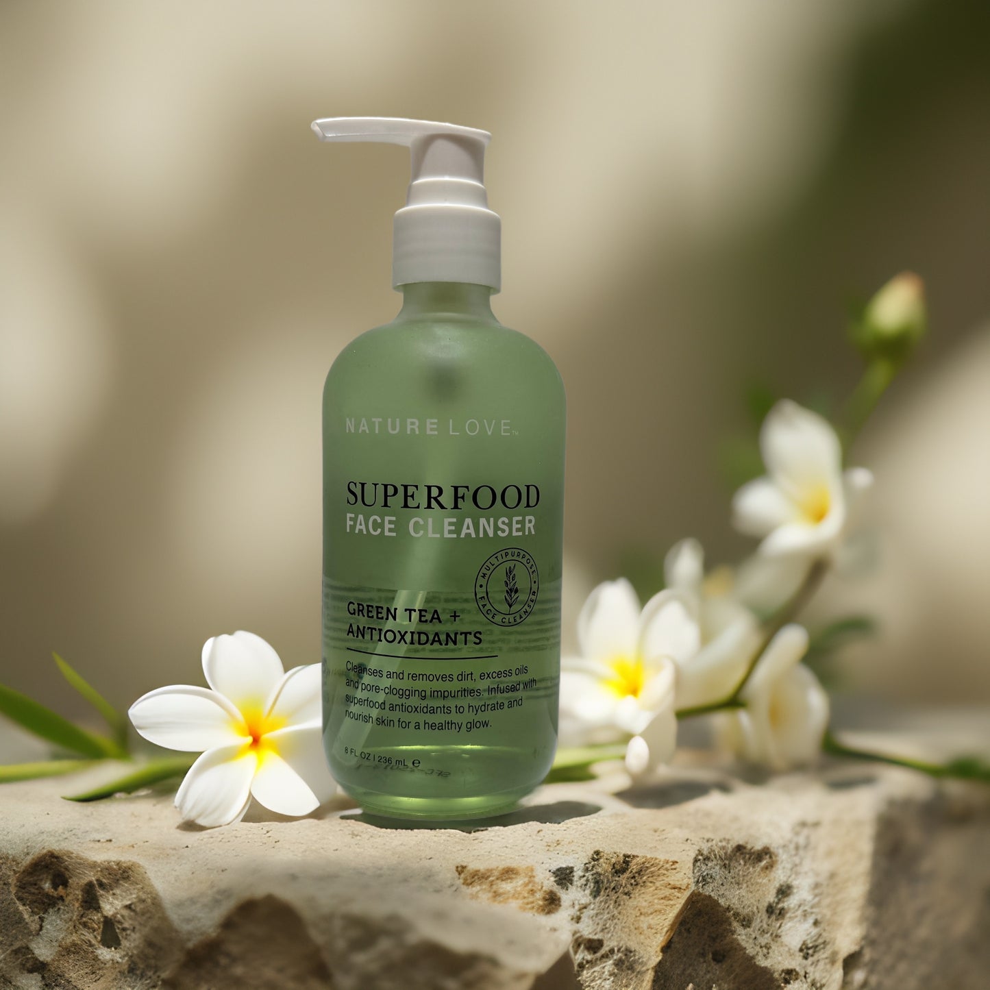 Purifying & Antioxidant-Rich | Superfood Face Cleanser from Nature Love – 6.0 fl oz