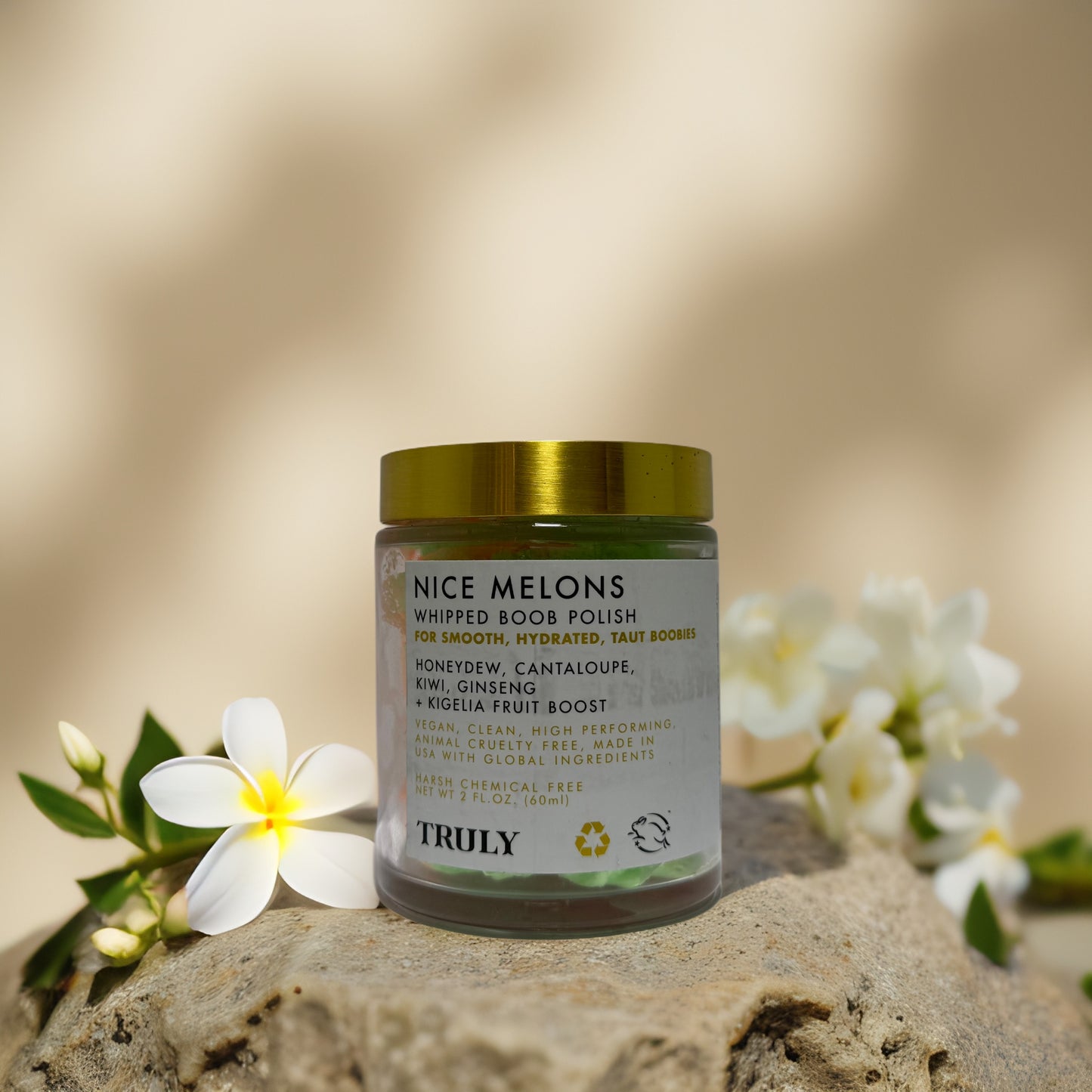 Firming Hydration | Nice Melons Whipped Body Polish by Truly – 2 fl oz