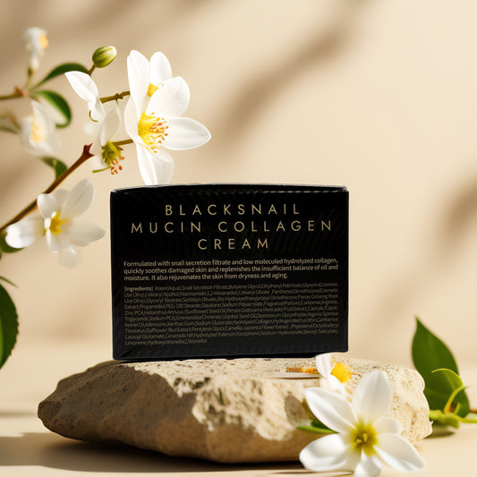 Rejuvenating Repair | Black Snail Collagen Cream from Glamfox – 1.8 fl oz